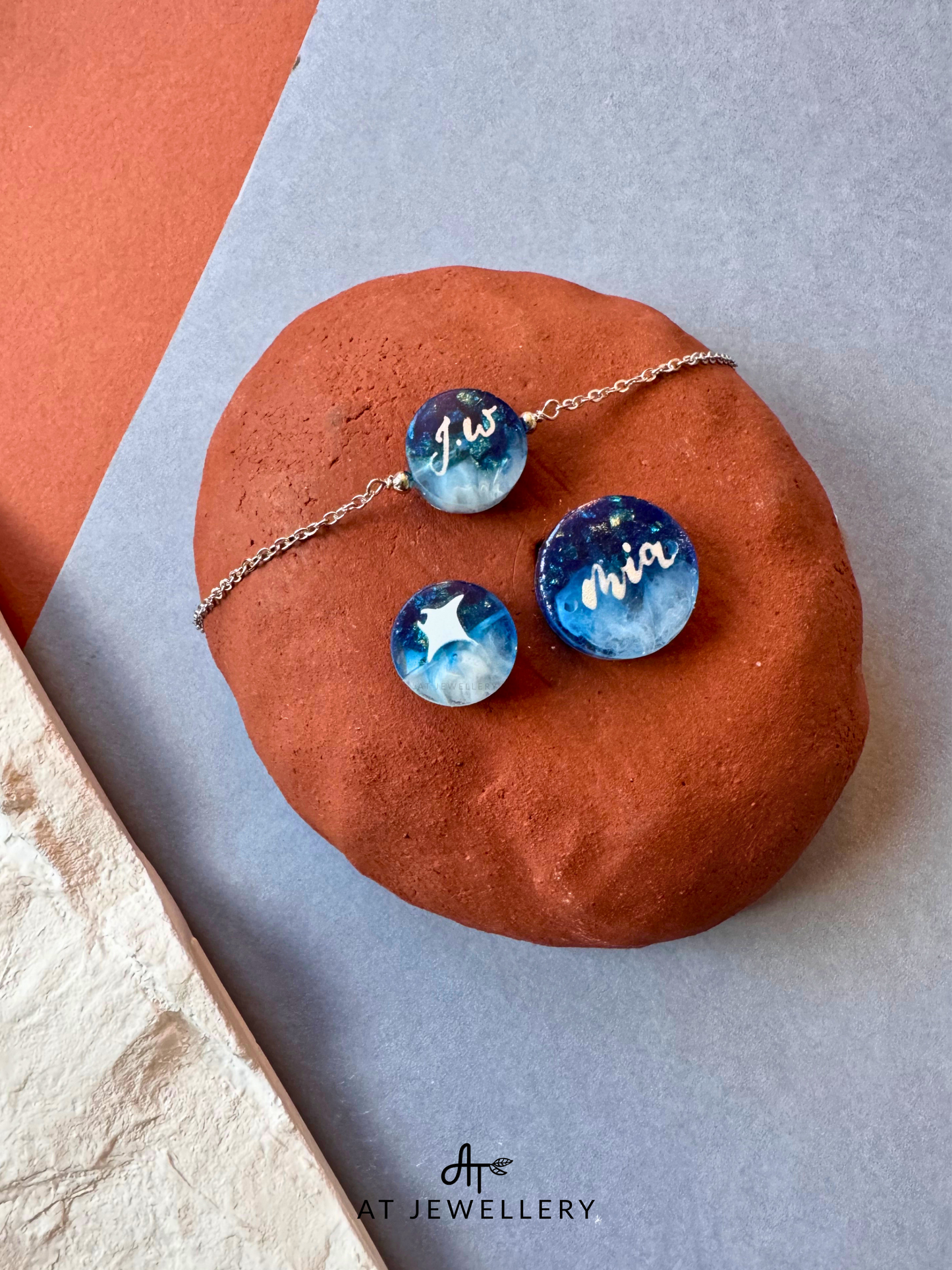 Custom Jewellery Ocean Keepsake Memory AT Jewellery