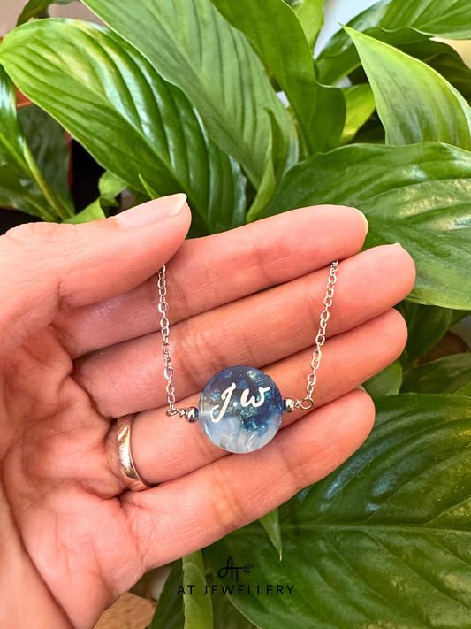 Personalised Ocean Jewellery with Name Initials